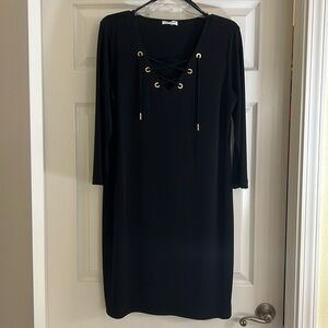 Calvin Klein little black dress.